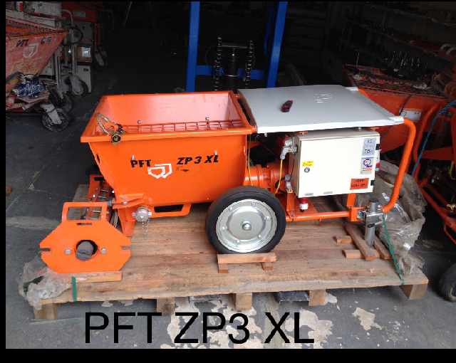 Maquina de reboco pft zp3 xl